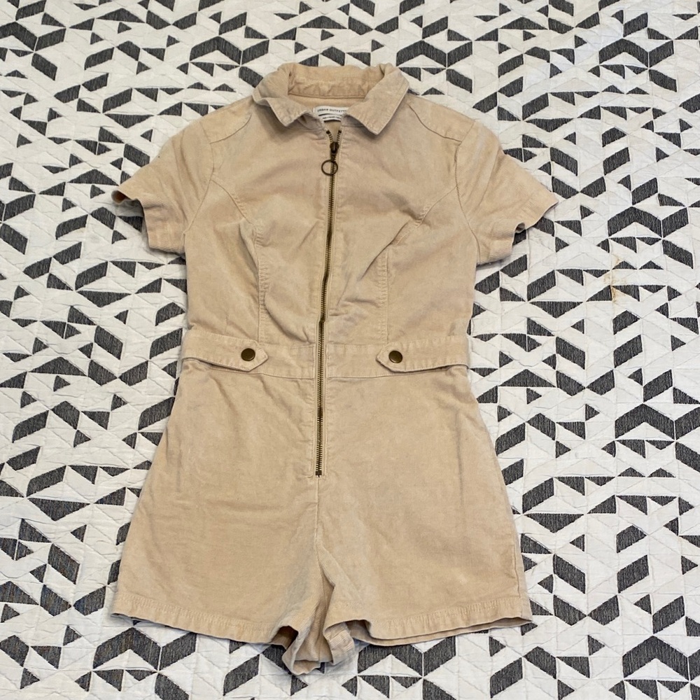 Urban Outfitters Beige Corduroy Jacket